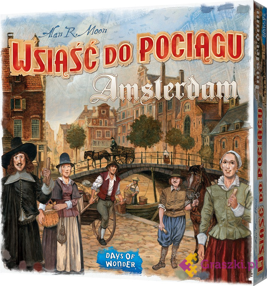 Wsiąść do Pociągu: Amsterdam // darmowa dostawa od 249.99 zł // wysyłka do 24 godzin! // odbiór osobisty w Opolu